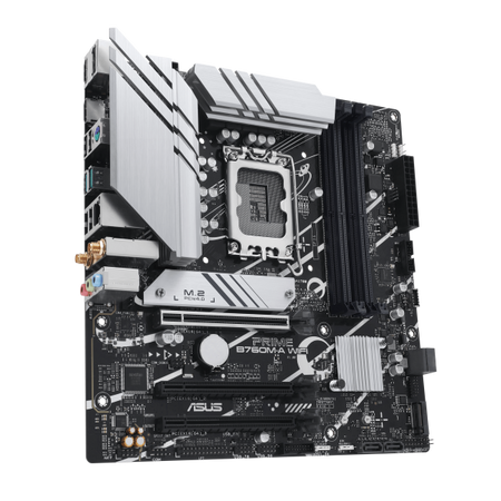 MB Asus 1700 Intel PRIME B760M-A WIFI- PCIe4- 2xM.2- 4xDDR5- DP- 2xHDMI- SATA6- USB3.2 Gen2 & Gen1- mATX