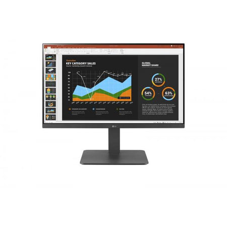 LG MONITOR 23,8 LED IPS 16:9 FHD 5MS 250 CDM, PIVOT, WEBCAM, USB-C DOCK, DP/HDMI, MULTIM