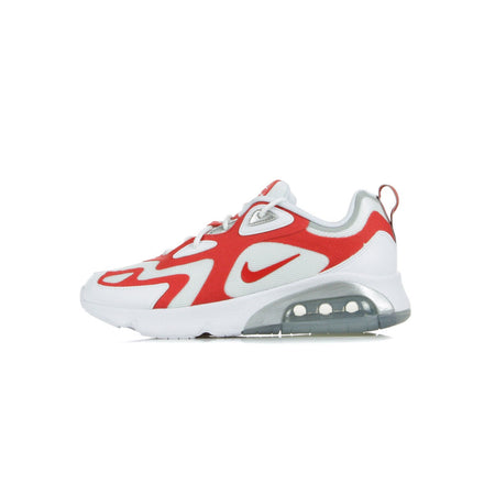 Nike Scarpa Bassa Uomo Air Max 200 White/university Red/metallic Silver da uomo