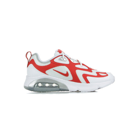 Nike Scarpa Bassa Uomo Air Max 200 White/university Red/metallic Silver da uomo