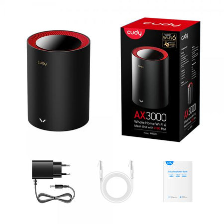 Sistema Wi-Fi 6 Mesh AX3000 2.5G Dual Band, M3000 1pz