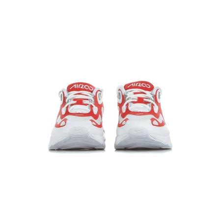 Nike Scarpa Bassa Uomo Air Max 200 White/university Red/metallic Silver da uomo