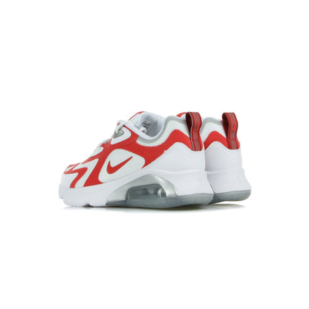Nike Scarpa Bassa Uomo Air Max 200 White/university Red/metallic Silver da uomo