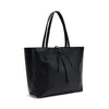 Frau borsa morbida in pelle bottolata nero B402