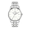Orologio LUCIEN ROCHAT uomo Montreux data acciaio / bianco