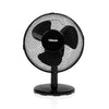 VENTILATORE TAVOLO 23CM NERO