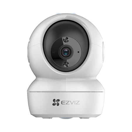 EZVIZ H6C 4MP - TELECAMERA MOTORIZZATA DA INTERNO - 2K+ - VISION GRADE 340 - SENSORE MOVIMENTO - AUDIO BIDIREZIONALE - MONITORAGGIO INTELLIGENTE - TASTO DI EMERGENZA - RICONOSCIMENTO FIGURE UMANE CON AI