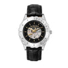 Orologio TRUSSARDI uomo T-logo Automatico pelle nero