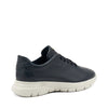 Frau sneakers donna in morbida pelle blu 43P3