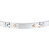 Bracciale MORELLATO uomo Urban acciaio / oro rosa