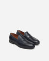 Nero Giardini mocassini uomo in pelle blu E400162U200