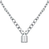 Collana MORELLATO donna Abbraccio acciaio pavé