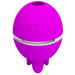 PRETTY LOVE - VIBRATORE IN SILICONE TONDO VIOLA GEMINI BALL