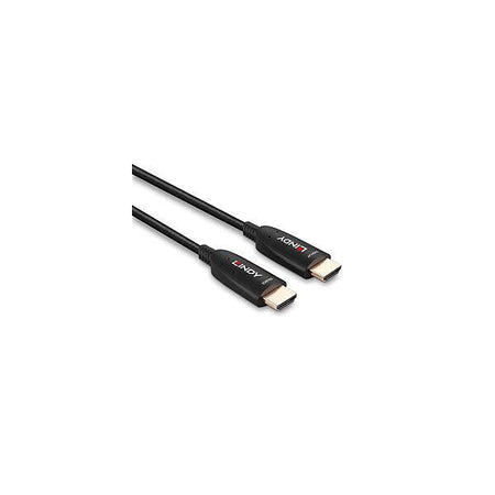 Lindy 38510 cavo HDMI 10 m HDMI tipo A [Standard] Nero (10M FIBRE OPTIC HYBRID HDMI - 8K60 CABLE)