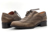 Geox francesine donna D Francis ABX B in pelle brogue tortora