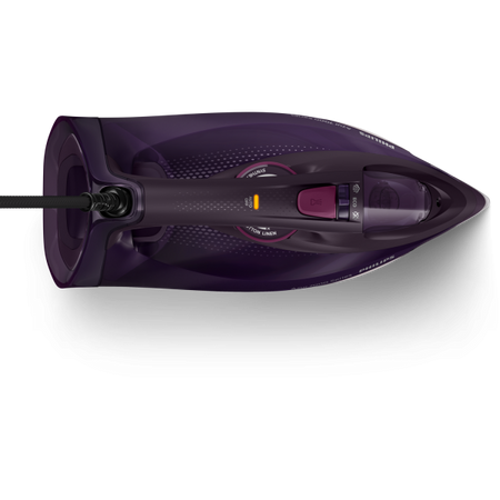 FERRO DA STIRO VAPORE SERIE 7000 PHILIPS 300ML 3000W DST7061/30 VIOLA SCURO