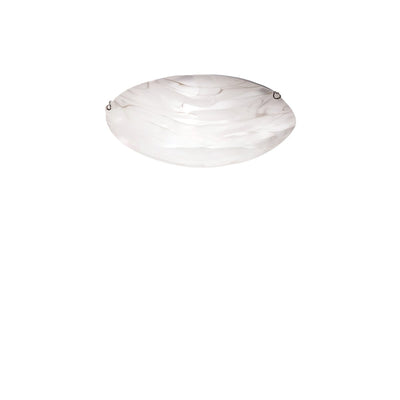 Plafoniera moderna DUE P STORM 2703 PLP E27 LED lampada soffitto parete vetro effetto marmo