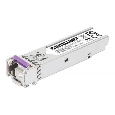 Transceiver SFP Fibra Ottica Monomodale LC 1000Base-BX Bidirezionale WDM