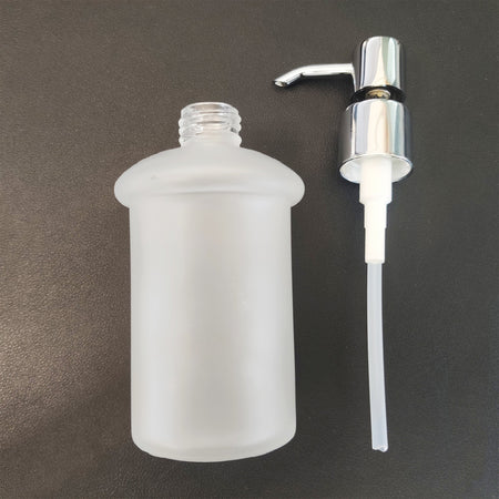 Porta sapone liquido da appoggio in vetro opale Venezia