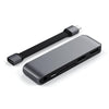 Satechi ST-MPHSDM replicatore di porte e docking station per laptop Cablato USB 3.2 Gen 2 [3.1 Gen 2] Type-C Nero (Satechi USB-C Mobile Pro Hub - the per)