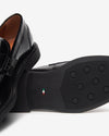 Nero Giardini mocassini uomo in pelle abrasivata nero E500600U100
