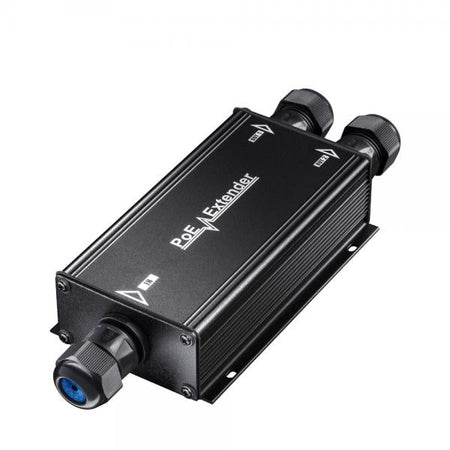 Extender Ripetitore PoE Gigabit da Esterno IP67 a 2 Canali, POE25