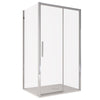 Box doccia due lati scorrevole cristallo 6mm h195 anticalcare LAGOA DUO