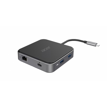 Acer 7-in-1 USB 4 Dongle Cablato USB4 Nero, Argento (Acer - dockingstation)