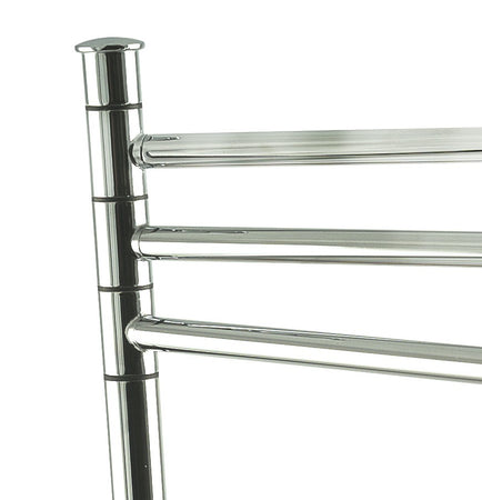 Piantana porta asciugamani da bagno da appoggio in acciaio cromato Venezia