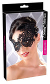 Maschera Ricamata 01 Nero Pizzo