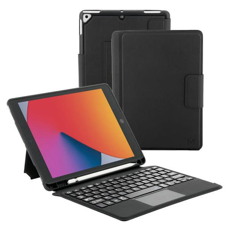 Mobilis 029029 custodia per tablet 25,9 cm [10.2] Custodia a libro Nero (Mobilis Case C2 for iPad 10.2 [9th/8t)