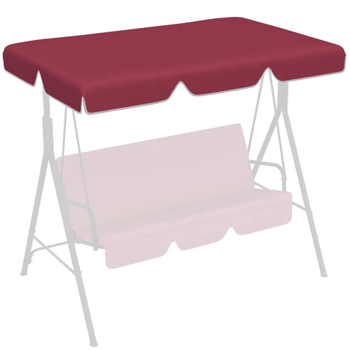 Tettuccio di Ricambio per Dondolo UV50+ 192x144 cm Bordò