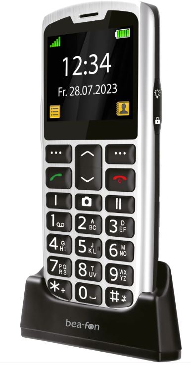 beafon sl 260 senior phone Display interno a colori XL da 2,2” HAC (compatibile con apparecchi acustici) Fotocamera Bluetoothviv