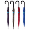 Kit 4 Pz Ombrello Grande Automatico 12 Stecche in Fibra Antivento col. ass