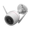 EZVIZ H3C 2K TELECAMERA DA ESTERNO 4MM, RISOLUZIONE 2K 3MP, WI-FI, ACTIVE DEFENSE CON LUCE E SIRENA