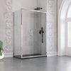 Box doccia due lati h190 Anta Scorrevole Trasparente 6mm AGATINA