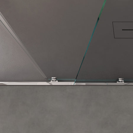 Box doccia due lati h190 Anta Scorrevole Trasparente 6mm AGATINA