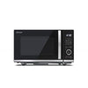 SHARP YC-QG204AE-B - FORNO A MICROONDE 20L - FLATBED - 800W - CONTROLLO DIGITALE - 11 LIVELLI DI POTENZA - BLACK/SILVER