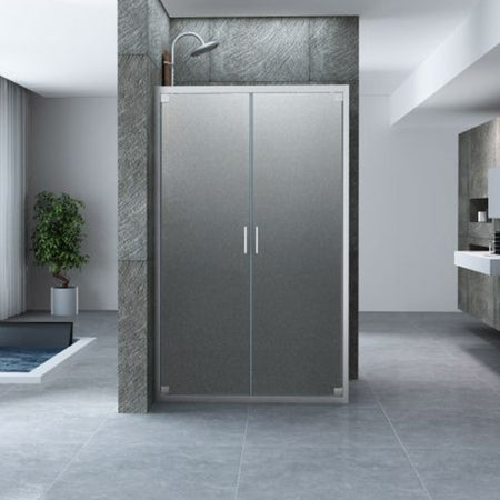 Box doccia Apertura Saloon Cristallo Opaco 6mm Kim