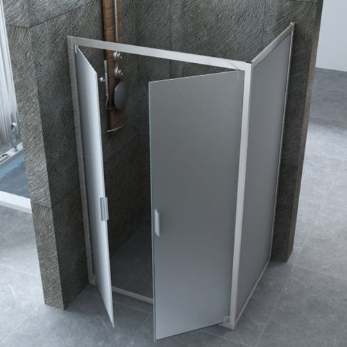 Box doccia Apertura Saloon Cristallo Opaco 6mm Kim