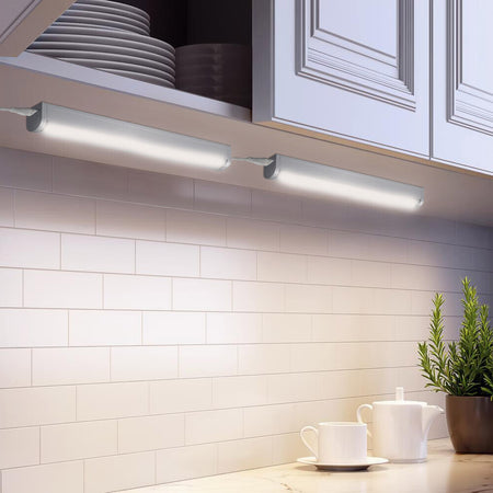 Lampada LED Sottopensile 30cm Barra Luce Bianco Naturale 330lm Ccucina Armadio
