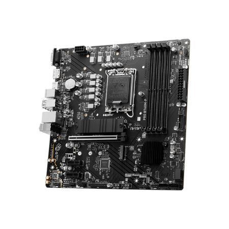 MSI MB B760, PRO B760M-P, LGA 1700, 4DDR5, 1PCI-Ex16, 2PCI-Ex1, 2M.2, 4SATA3
