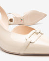 Nero Giardini slingback in vernice col.latte con accessorio E512230DE711