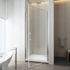 Porta doccia battente NICLA nicchia 8mm H200 anticalcare