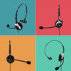 GEQUDIO WA9005 cuffia e auricolare Cablato A Padiglione Ufficio Nero (GEQUDIO WA9005 hovedtelefoner/headset)