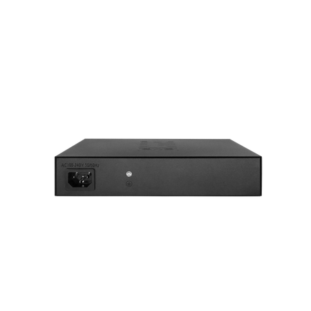 LevelOne GES-2208 switch di rete Gestito L2 Gigabit Ethernet [10/100/1000] Nero (LevelOne Switch 8x GE GES-2208 Hilber)