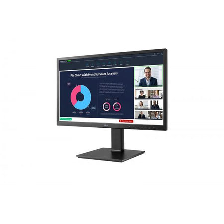 LG MONITOR 23,8 LED IPS 16:9 FHD 5MS 250 CDM, PIVOT, WEBCAM, USB-C HUB, DP/HDMI, MULTIMEDIALE