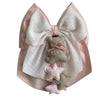Fiocco nascita in cotone personalizzabile fatto a mano 35 x h 40 cm Made in Italy
