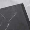 Tavolino Caffè Nero Effetto Marmo Ufficio 106x50x46 FT2833-821BK , soggiorno salotto basso nero bianco marrone grgio design moderno sala moderno alto divano camera legno vetro rotondo