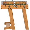Calcio Balilla Pieghevole in Legno con 6 Aste, 18 Giocatori e Segnapunti, 69x37x70cm TP5A70-059TP5
